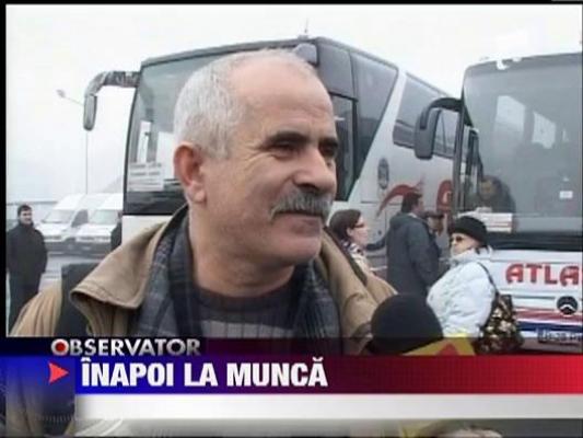 Romanii care muncesc in strainatate se intorc la munca