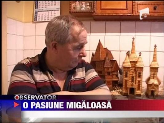 Biserici din lemn in miniatura