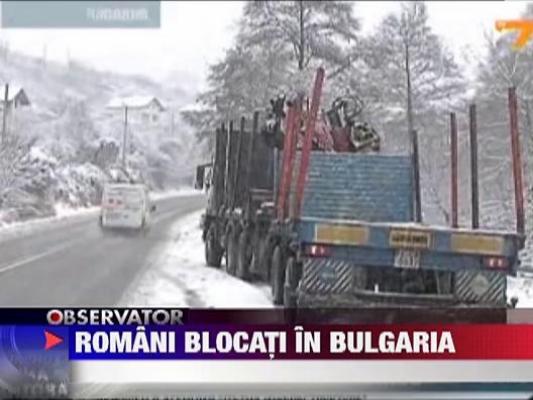 Romani blocati din cauza nametilor in Bulgaria