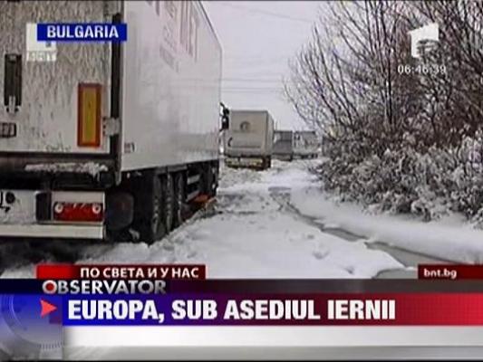 Iarna s-a dezlantuit in Europa