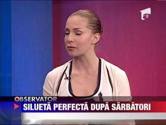 Silueta perfecta dupa sarbatori