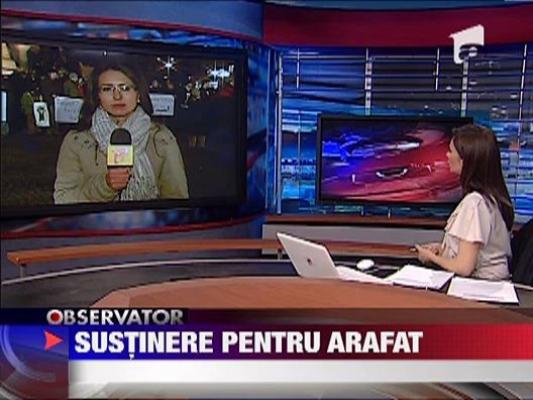 Protest de sustinere in strada pentru Raed Arafat