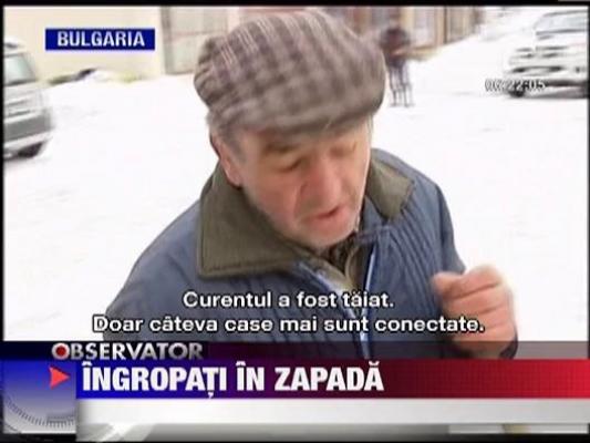 Bulgaria, ingropata sub zapada