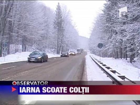 UPDATE / Avertizari de ninsoare la munte