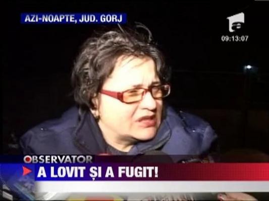 A accidentat un pieton si a fugit de la locul faptei