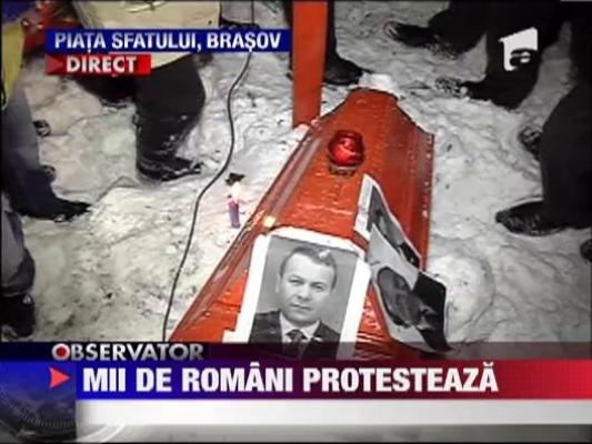 Update/ A treia zi de proteste in numele lui Raed Arafat