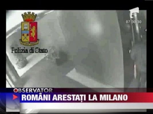 Romani arestati pentru furt la Milano