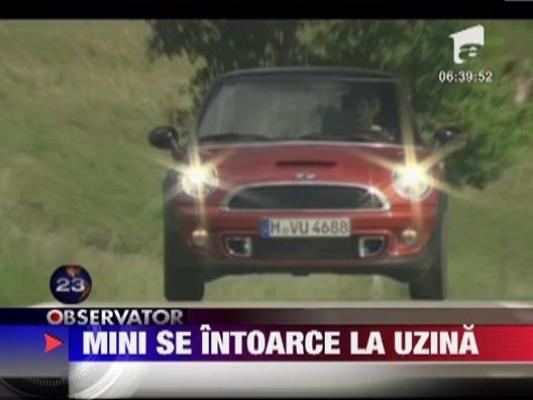 BMW recheama in ateliere 230.000 de masini din gama Mini