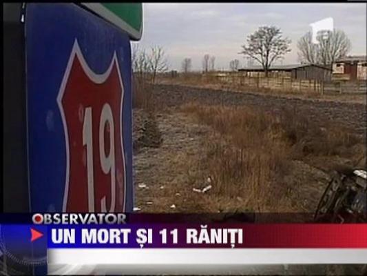 Un mort si 11 raniti din cauza oboselii