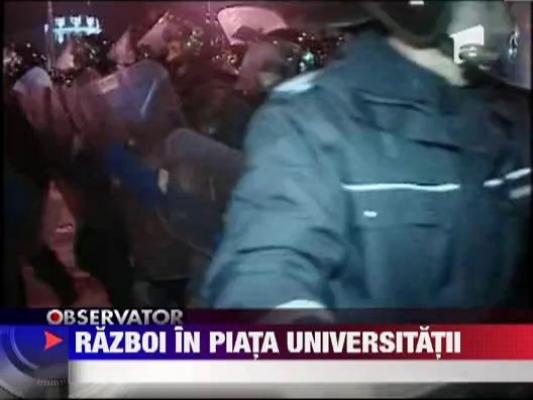 Razboi in Piata Universitatii