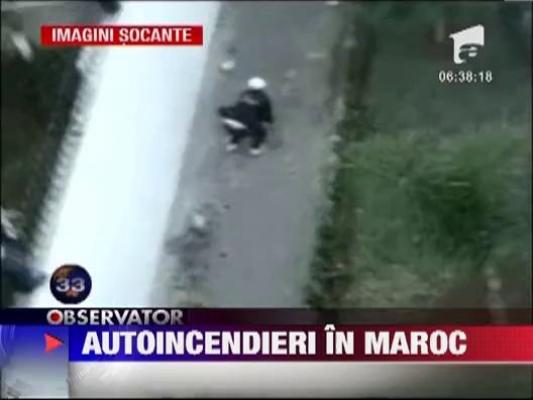 Autoincendieri in Maroc