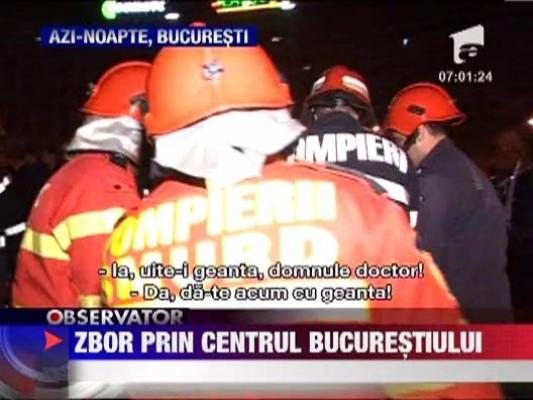 Accident spectaculos in centrul Bucurestiului