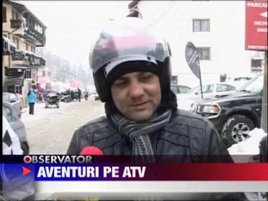 Distractie pe ATV la munte