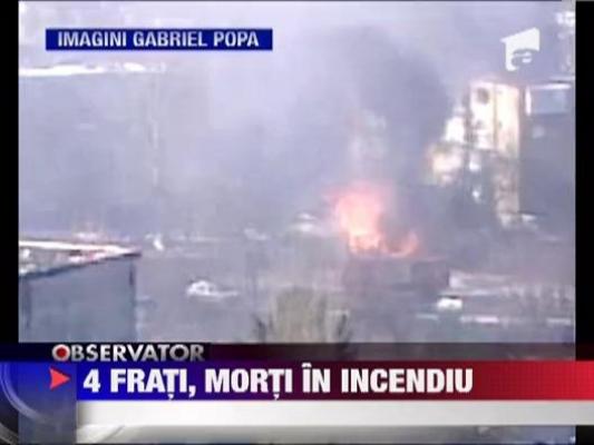 Incendiu cumplit in Ferentari!4 copii carbonizati!