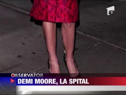 Demi Moore, spitalizata de urgenta din cauza extenuarii ‎