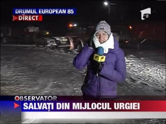 Drumul European 85 sub nameti