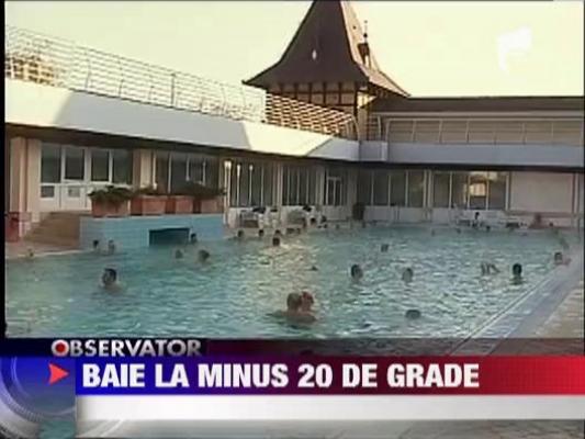 Baie la -20 de grade