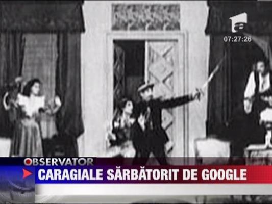 Ion Luca Caragiale sarbatorit de Google