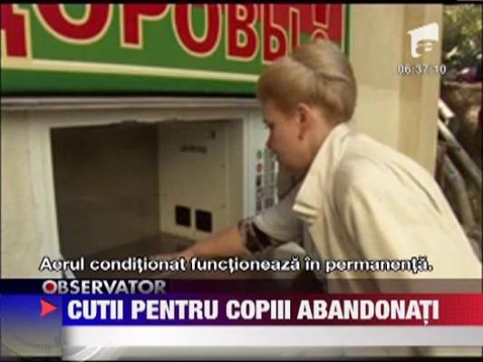 Au aparut “tomberoanele” pentru copiii abandonati