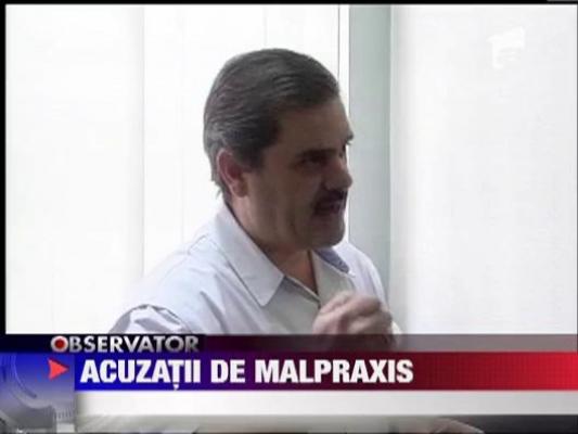 Acuzatii de malpraxis