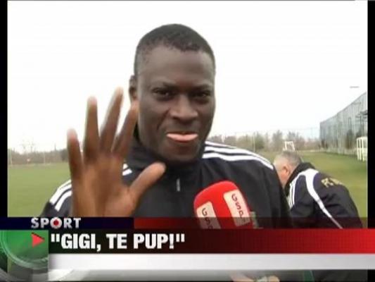 N'Doye ii duce dorul lui Gigi Becali