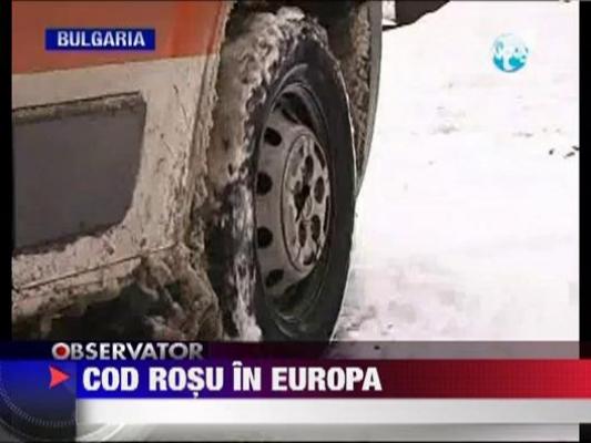 Zapada a paralizat toata Europa