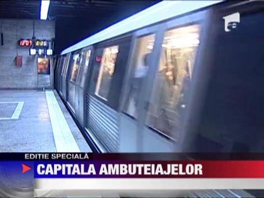 Trafic infernal in capitala