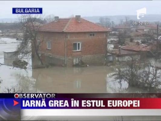 Iarna grea in estul Europei