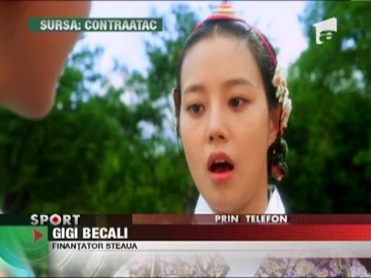 Becali se uita la filme coreene