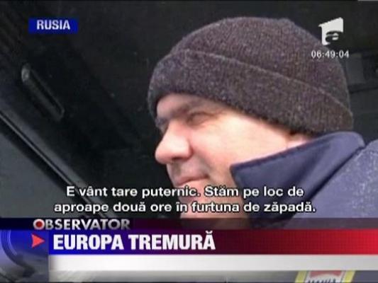 Europenii isi numara victimele si pagubele provocate de iarna