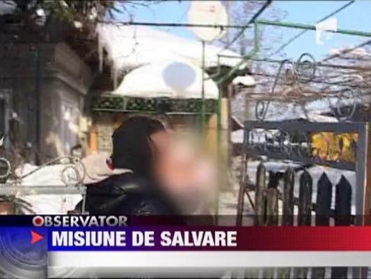 Misiune de salvare dificila in Dambovita