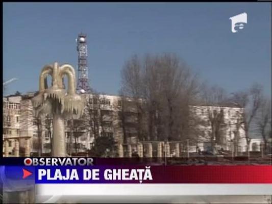 Peisaj superb la malul marii