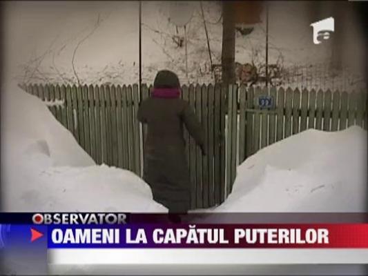 Situatia este critica in Vrancea si Ialomita!