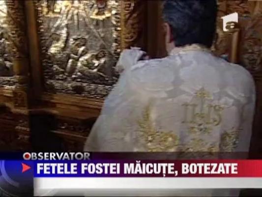 Gemenele fostei starete Sebastiana, botezate