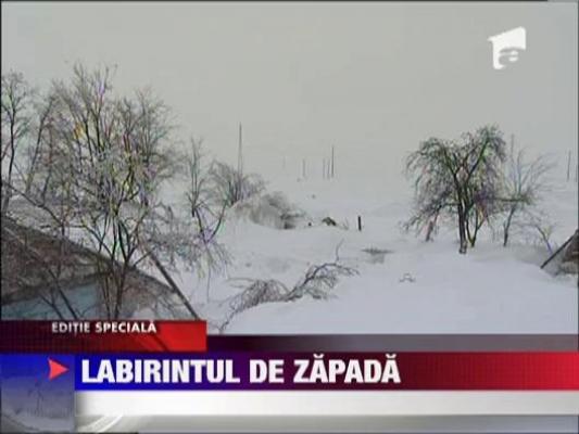 Oameni inzapeziti la doar 50 de kilometri de Bucuresti!