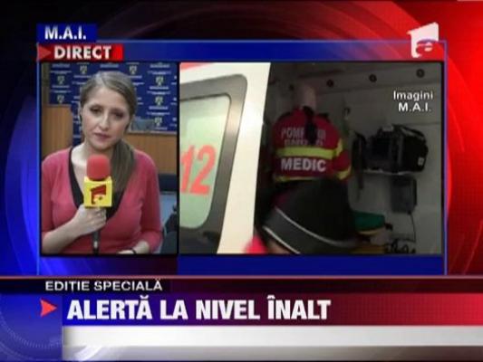 Autoritatile coordoneaza interventiile de la Bucuresti!