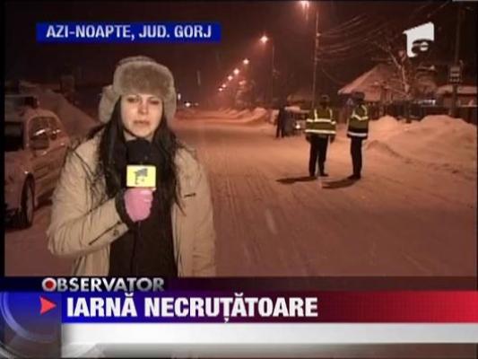 Prahova, maturata de un viscol cumplit