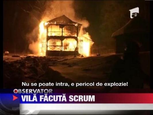 Vila facuta scrum in Bacau