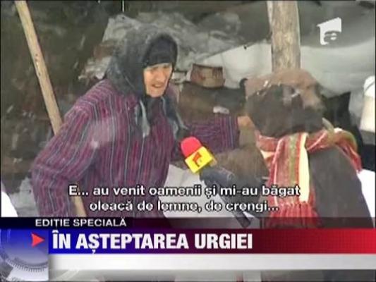 Starea de alerta in Vrancea: 6.000 de persoane din 21 de sate, izolate in continuare