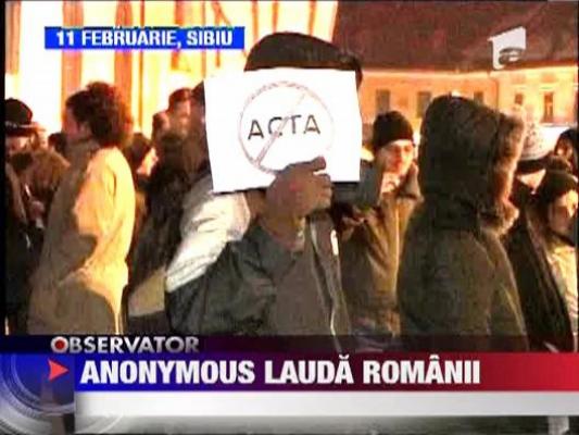 Anonymous lauda romanii