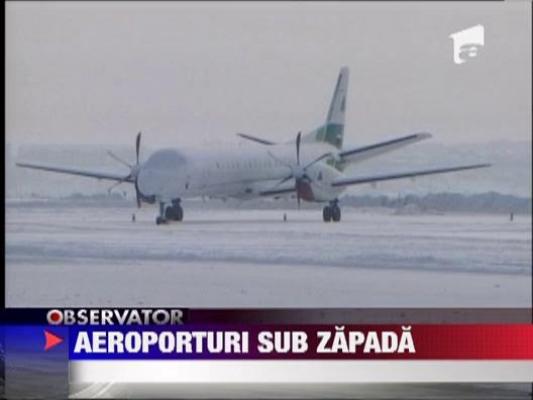 Iasi: Vremea a dat peste cap traficul aerian