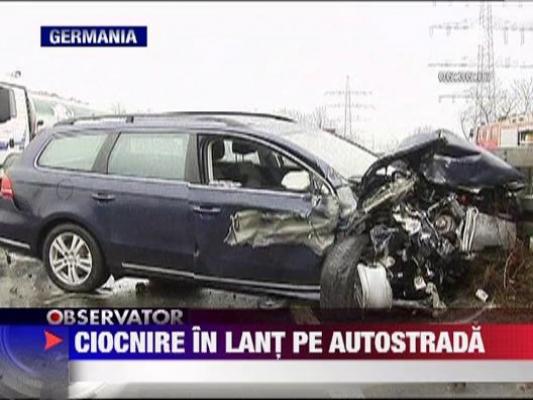 Ciocnire in lant in Germania