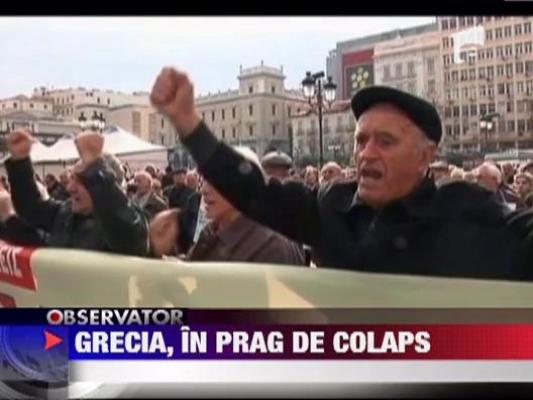 Grecia, in prag de colaps