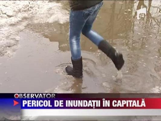 Pericol de inundatii in Capitala