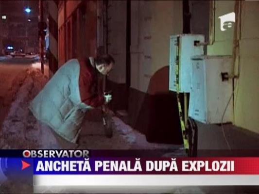 Ancheta penala dupa exploziile din Sighet