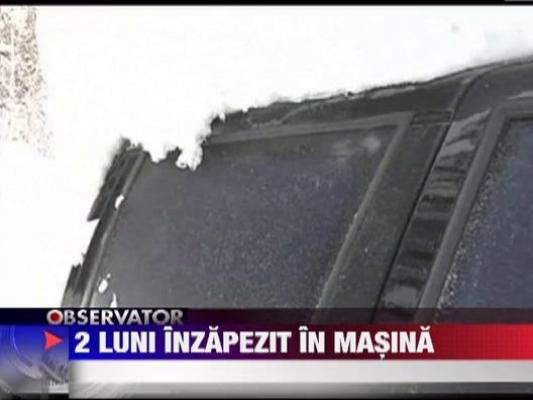 A supravietuit timp de doua luni intr-o masina blocata in zapada