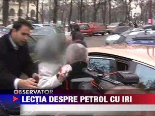 Irinel Columbeanu isi invata fiica in ce domeniu se castiga mai bine!