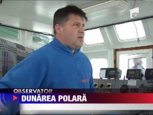 Dunarea a devenit o capcana pentru navigatori