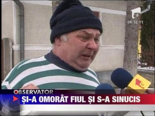 Mures: Un barbat si-a ucis copilul de un an si jumatate si apoi s-a sinucis