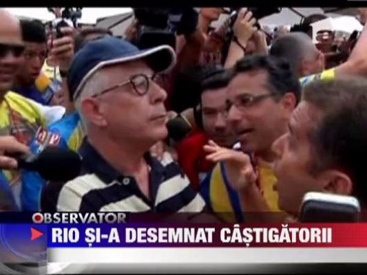 Carnavalului de la Rio si-a desemnat castigatorii